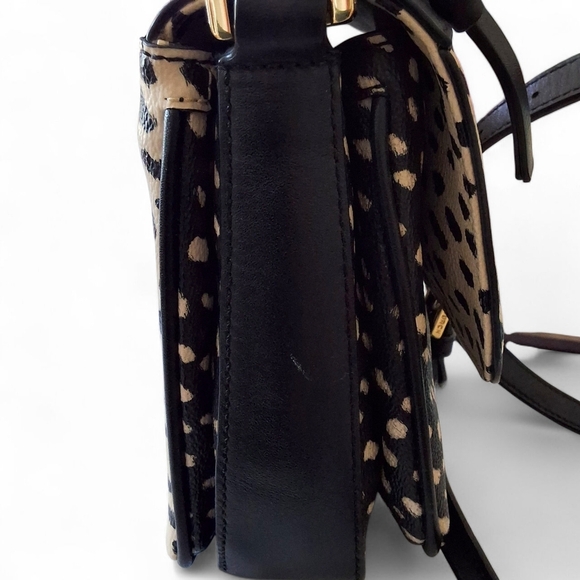 Tory Burch Robinson Animal Dot Printed Leather Crossbody Bag - Picture 5 of 16